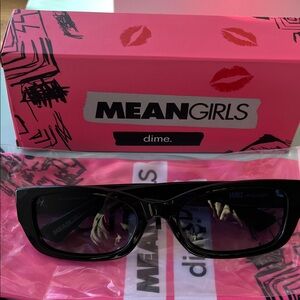 Dime Mean Girls Janis Black Sunglasses